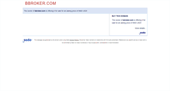 Desktop Screenshot of bbroker.com
